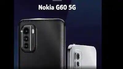 Nokia G60 5G - નોકિયાએ પોતાના નવા હેન્ડસેટ Nokia G60 5Gને ભારતમાં લૉન્ચિંગનુ એલાન કર્યુ છે. કંપની તરફથી ટ્વીટર પર એક વીડિયો શેર કરવામાં આવ્યો છે, જેમાં ડિવાઇસની બેકપેનલને બતાવવામાં આવી છે. કહેવામાં આવી રહ્યું છે કે આ ડિવાઇસને આગામી નવેમ્બરમાં લૉન્ચ કરવામાં આવી શકે છે. ફોનમાં 120Hz ડિસ્પ્લે, Snapdragon 695 ચિપસેટ, ત્રિપલ રિયર કેમેરા સેટઅપ અને 4500mAhની બેટરી આપવામાં આવી શકે છે.