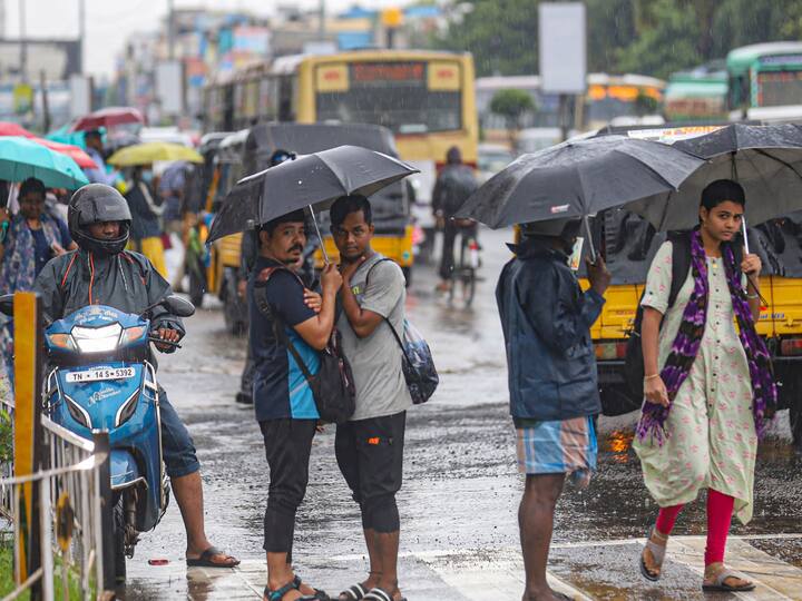 Holiday was declared for schools in eight districts of Tamil Nadu, including Chennai, Kancheepuram, Tiruvallur and Chengelpet. Chief Minister M K Stalin chaired a virtual meeting of top officials and directed them to take swift action on complaints. (Source: PTI)