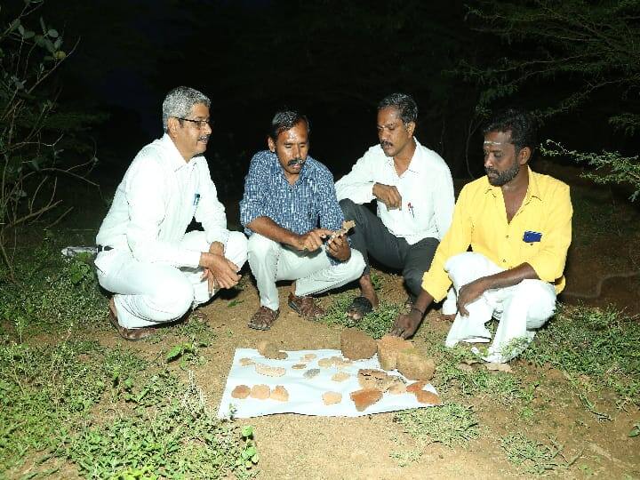 காளையார் கோவிலில் 2000ஆம் ஆண்டு பழமையான தமிழி எழுத்து பொறித்த பானையோடு கண்டுபிடிப்பு !