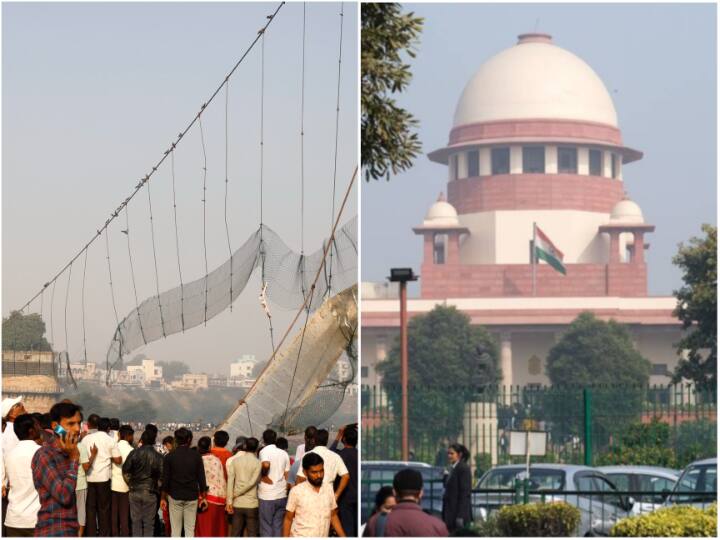 Morbi Bridge Incidence PIL Filled In Supreme Court Requesting For Setting  Up Judicial Commission | मोरबी पुल हादसे का मामला पहुंचा सुप्रीम कोर्ट,  वकील ने दाखिल की PIL, न्यायिक आयोग ...