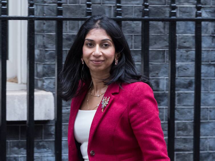 UK Home Secretary Suella Braverman Under Fire Over Migrant Invasion Claim UK Home Secretary Suella Braverman Under Fire Over Migrant 'Invasion' Claim