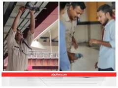 पुलिसकर्मी ने बचाई तार में फंसे कबूतर की जान, यूजर्स कर रहे सलाम