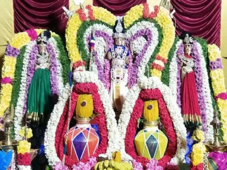 After 200 years, Kanchipuram Walajabad Singadivakkam Village kantha Sashti Festival was held Kandha Sashti : காஞ்சிபுரம் : 200 ஆண்டுகளுக்கு பிறகு நடந்த கந்த சஷ்டி விழா.. திரண்டு தரிசித்த பக்தர்கள்..