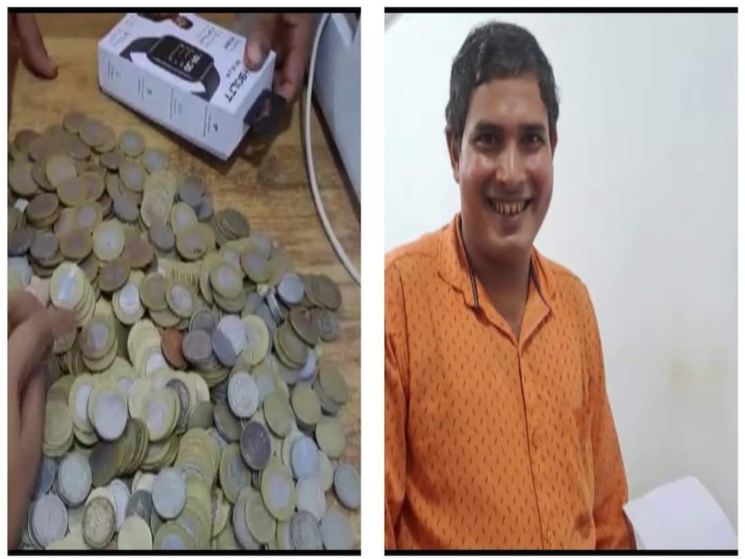 Assam Man Buys 'Dream' Bike With Rs 50,000 Coins Saved Over The Years Assam Man Pays Rs 50,000 In Coins To Buy TVS Apache Bike Assam Man Buys 'Dream' Bike With Rs 50,000 Coins Saved Over The Years