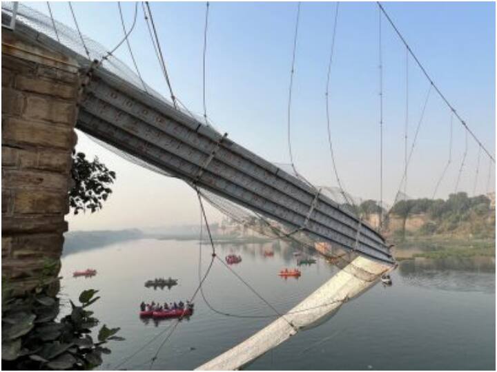Gujarat Morbi Bridge Collapse arrested Oreva manager says it was the will of God Morbi Bridge Collapse: জং ধরা কেবল পর্যন্ত পাল্টানো হয়নি, ঈশ্বরের ইচ্ছেতেই নাকি মোরবির সেতু বিপর্যয়! যুক্তি আদালতে