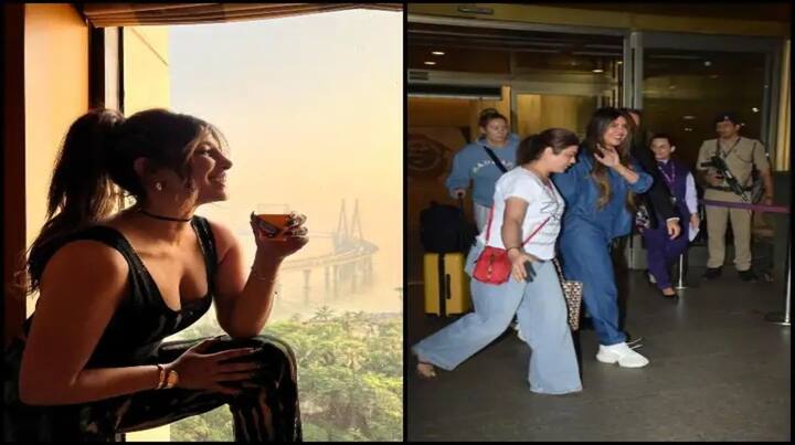 Priyanka Chopra In Mumbai: 'ਦੇਸੀ ਗਰਲ' ਪ੍ਰਿਯੰਕਾ ਚੋਪੜਾ ਤਿੰਨ ਸਾਲ ਦੇ ਲੰਬੇ ਸਮੇਂ ਤੋਂ ਬਾਅਦ ਆਪਣੇ ਦੇਸ਼ ਪਰਤ ਆਈ ਹੈ, ਜਿਸ ਦੌਰਾਨ ਅਦਾਕਾਰਾ ਕਾਫੀ ਖੁਸ਼ ਅਤੇ ਉਤਸ਼ਾਹਿਤ ਨਜ਼ਰ ਆ ਰਹੀ ਹੈ।