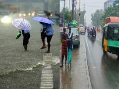 Chennai Rains: மீண்டும் ஆரம்பிக்கலாமா? சென்னையில் வேலையை தொடங்கிய மழை.... எந்தெந்த ஏரியா தெரியுமா?
