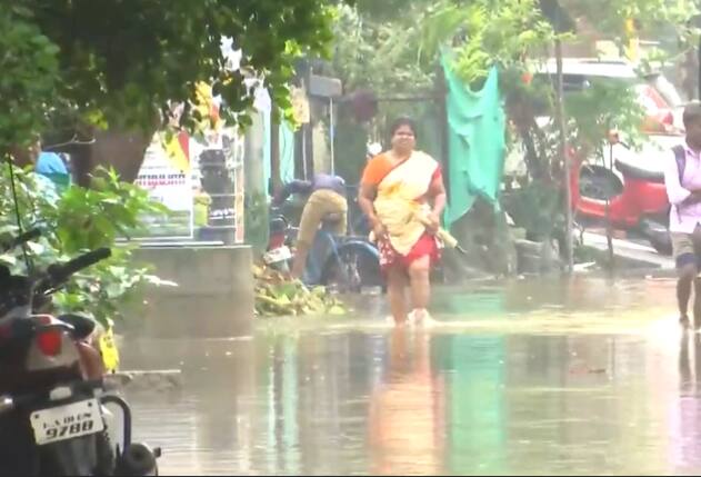 Chennai district administration has announced a holiday for schools and colleges | Credit: ANI
