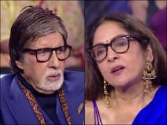 अमिताभ बच्चन की हॉटसीट पर नीना गुप्ता का कब्जा, बिग बी से पूछ ली इतनी पर्सनल बात!