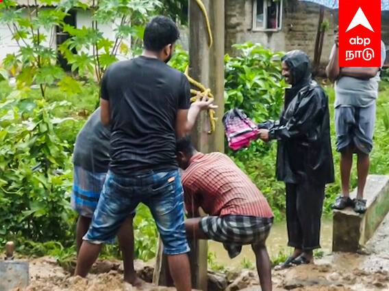 Chengalpattu : கனமழையால் சாய்ந்த மின்கம்பம்..உதவிய இளைஞர்கள்.. குவியும் பாராட்டுகள்.