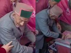 हिमाचल: 105 साल के श्याम सरण नेगी ने पोस्टल बैलेट से डाला वोट, कैसे बने आजाद भारत के प्रथम वोटर?