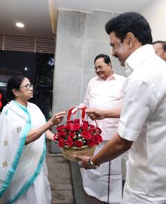 அடை மழையிலும் அயராது தமிழகம் வந்த மம்தா! - முதல்வர் ஸ்டாலினை சந்தித்த  தருணங்கள்!