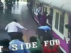 Watch: Mumbai Railway Cop Saves Child Who Fell Off Moving Train