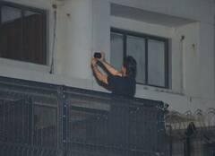 SRK Birthday : किंग खानचा वाढदिवस... चाहत्यांकडून जंगी सेलिब्रेशन; शाहरुखची एक झलक पाहण्यासाठी मन्नतबाहेर गर्दी