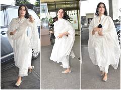 'मिली' एक्ट्रेस Janhvi Kapoor एयरपोर्ट पर हुई स्पॉट, ऑल व्हाइट लुक में लूट लिया फैंस का दिल