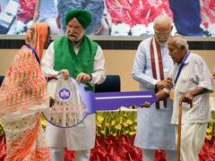 PM Modi Hands Over EWS Flats In Delhi To Slum Dwellers Under Rehab Plan. In Pics