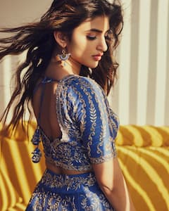 Sree Leela: నీలి రంగు లెహెంగాలో అందాల తార శ్రీలీల