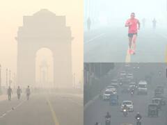 Delhi Engulfed By Thick Smog Blanket As Air Quality Remains 'Very Poor' — IN PICS