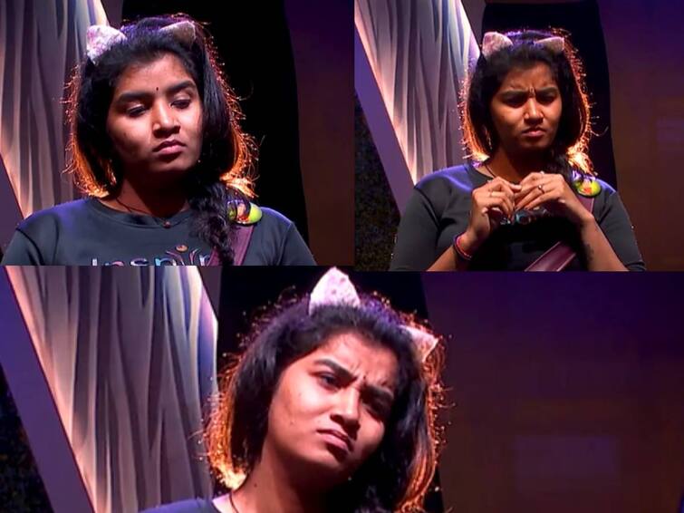 Bigg Boss 6 Tamil dhanalakshmi quarrels with Azeem after debate show task Bigg Boss 6 Tamil :  மீண்டும் முருங்கை மரம் ஏறிய வேதாளம்.. என்ன ஆச்சு தனலட்சுமிக்கு?