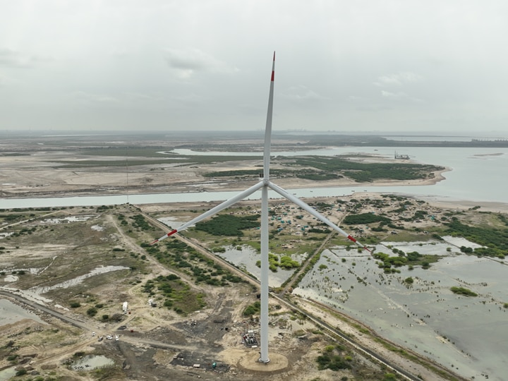 Country's Largest, Most Powerful Wind Turbine Commissioned In Gujarat