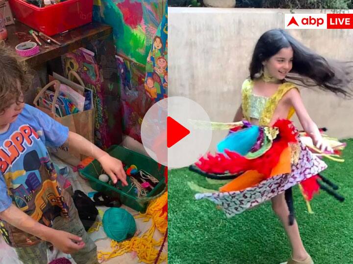 6 years old boy becomes fashion designer made beautiful dress viral video Viral Video: 6 साल का लड़का बना फैशन डिजाइनर, अपनी बनाई ड्रेस से सबको किया इंप्रेस