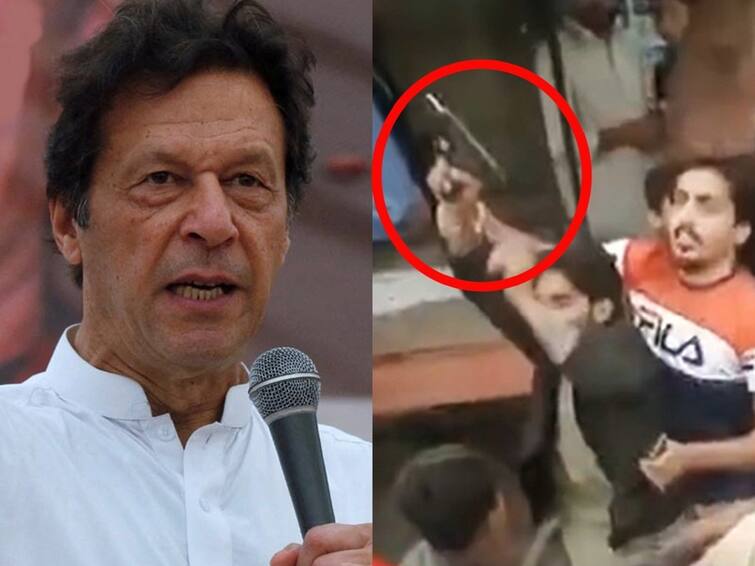 Imran Khan taken to Lahore hospital aftershot in leg during rally காலைத் துளைத்த மூன்று குண்டுகள்... லாகூர் மருத்துவமனைக்கு மாற்றப்பட்ட இம்ரான் கான்!