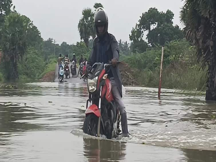 heavy rain in Kanchipuram and Chengalpattu guruvanmedu Village disconned காஞ்சிபுரம் : தரைப்பாலங்களில் வெள்ளம் : போக்குவரத்து துண்டிப்பால் கிராம மக்கள் அவதி.. கோரிக்கை என்ன?