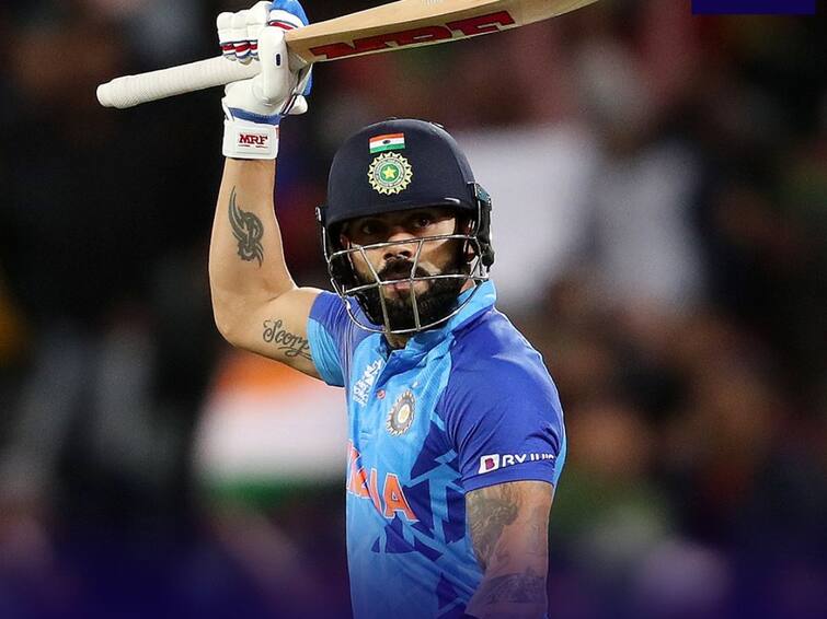 ICC Player of the Month Award Virat Kohli Nominated for First Time Mens Category after his performance in t20 world cup 2022 ICC POTM : आयसीसी प्लेअर ऑफ द मंथ पुरस्कारासाठी पहिल्यांदाच 'किंग कोहली' नॉमिनेट, 'या' दोघांशी असणार स्पर्धा