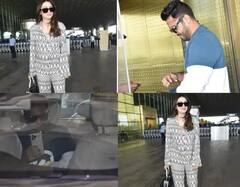 In Pics: લગ્નના અહેવાલો વચ્ચે બોયફ્રેન્ડ સાથે એરપોર્ટ પર ક્લિક થઇ હંસિકા મોટવાણી