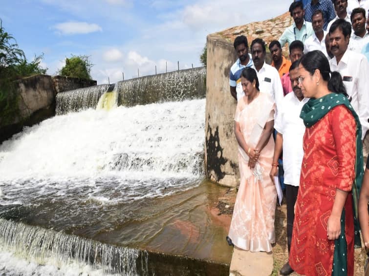 heavy rain in Kanchipuram and Chengalpattu  dhamal lake full TNN இதை மட்டும் செய்யாதீர்கள்.. காஞ்சிபுரம் மாவட்ட ஆட்சியர் சொன்ன அட்வைஸ்..!