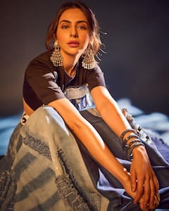 Rakul Preet Singh Wears A Cool And Contemporary Lehenga - SEE PICS