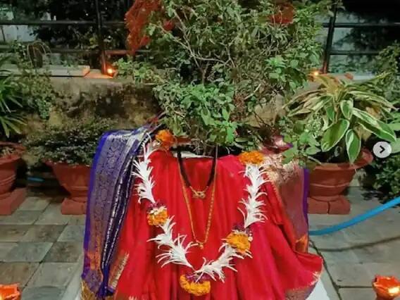 ભગવાન વિષ્ણુને તુલસી ખૂબ જ પ્રિય છે.તુલસી વિવાહના દિવસે ભોગમાં શ્રીહરિને તુલસીની દાળ અર્પિત કરો.આનાથી ઈચ્છિત જીવનસાથી સાથે લગ્નમાં આવતા અવરોધો દૂર થાય છે. ધ્યાન રાખો કે એકાદશી પર તુલસીના પાન ન તોડવા જોઈએ.