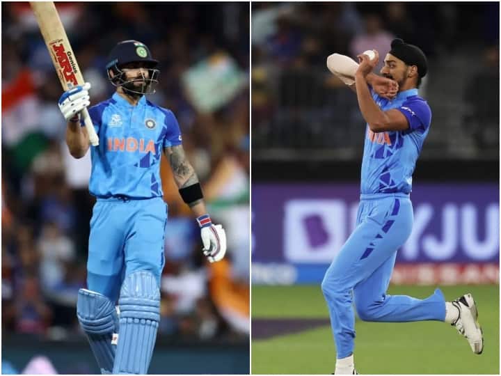 Virat Kohli And Arshdeep Singh Are Shining In T20 World Cup 2022 Virat Make Most Runs While Arshdeep Took Most Wickets T20 World Cup 2022: टूर्नामेंट में जलवा बिखेर रहे हैं भारतीय खिलाड़ी, विराट और अर्शदीप ने किया कमाल