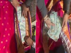 சேலையில் மறைக்கப்பட்ட ரூ.4.10 கோடி மதிப்பிலான வெளிநாட்டு பணம்.. சிக்கியது எப்படி?