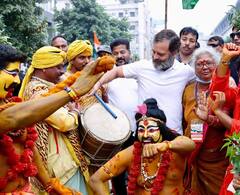 In Pics: సంగారెడ్డిలో మరింత జోష్‌లో రాహుల్ - కొరడాతో కొట్టుకుంటూ, గిరిజనులతో థింసా నృత్యం చేస్తూ - ఫోటోలు