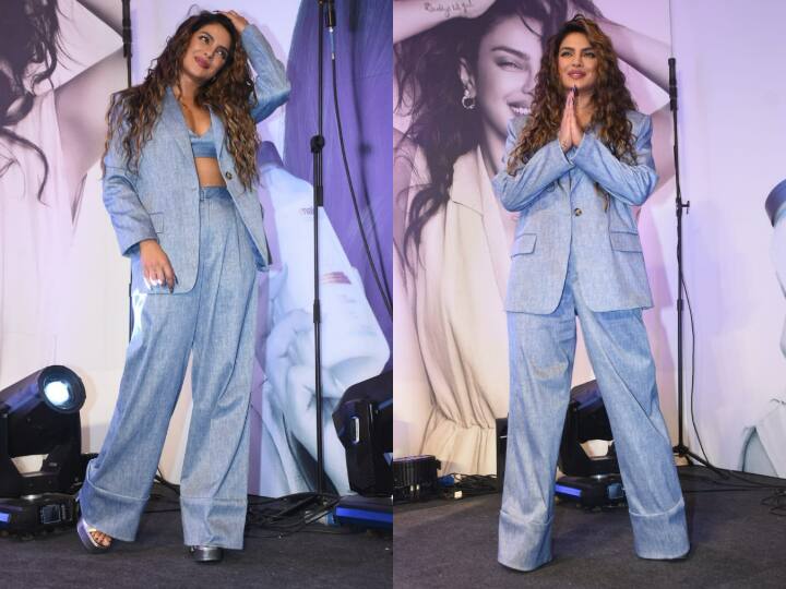 Priyanka Chopra Mumbai Event Pics : प्रियंका चोपड़ा पूरे 3 साल बाद भारत आई  हैं और इस वजह से वो बहुत खुश हैं. हालांकि भारत आकर भी प्रियंका फ्री नहीं बैठी हैं बल्कि लगातार काम कर रही हैं.