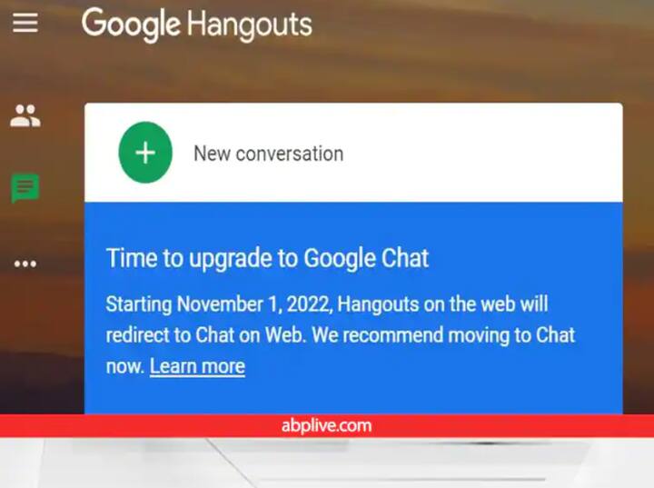 Google discontinue Hangouts services upgrades to Google Chat Google Hangouts सर्व्हिस बंद, असा डाऊनलोड करा तुमचा डेटा