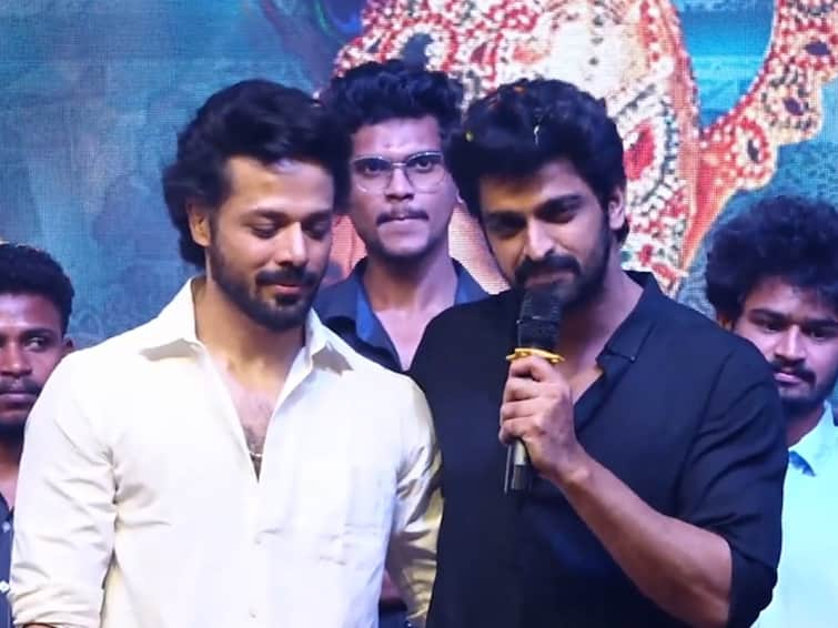 naga shourya Superb Speech at Nandu Rashmi Starrer Bomma BlockBuster Pre Release Event Naga Shourya Speech: మేమేం బలిసి సినిమాలు తీయట్లేదు -  నాగ శౌర్య ఎమోషనల్