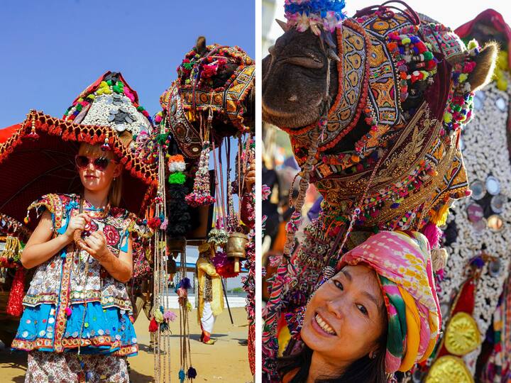 The annual Pushkar Fair is attended by tourists from all over the world, who experience the glimpse of the Rajasthan culture and civilization.