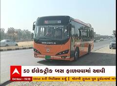 રાજ્ય પરિવહન નિગમને 50 ઇલેક્ટ્રીક બસ ફાળવવામાં આવી