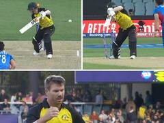 लेफ्टी से राइटी बने डेविड वॉर्नर तो गंवा बैठे विकेट, देखिए कैसे नवीन उल हक ने किया क्लीन बोल्ड