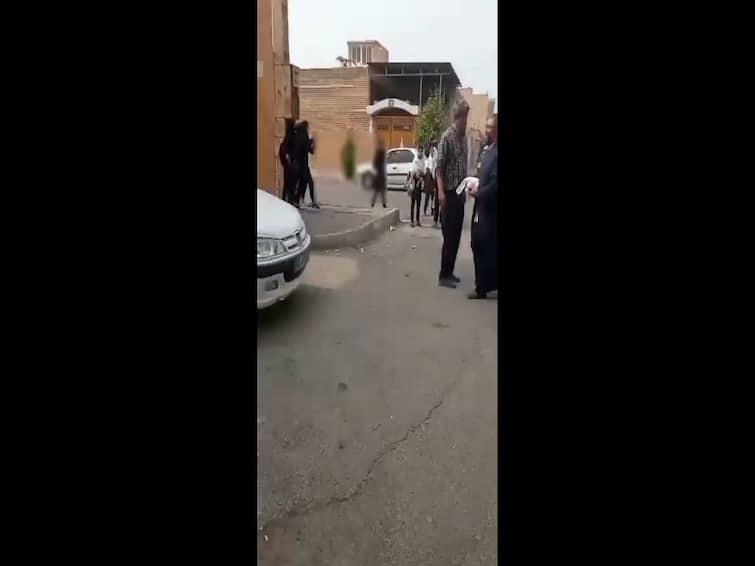 As Part Of Anti-Hijab Protests Iranians Knock Turbans Off Clerics' Head Watch Video As Part Of Anti-Hijab Protests, Iranians Knock Turbans Off Clerics' Head. Watch Video