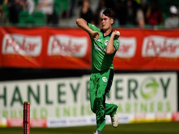 T20 World Cup 2022: Irish fast bowler Joshua Little picks hat-trick against New Zealand T20 World Cup 2022:  நியூ. எதிராக ஜோசுவா லிட்டில் எடுத்த ஹாட்ரிக் அவதாரம்.. இந்த உலகக் கோப்பையில் இது இரண்டாவது முறை!