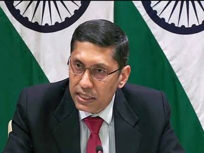 India and UK working sincerely on free trade agreement MEA MEA : இதுக்காக தீவிரமா வேலைகள் நடக்குது’ : தடையற்ற வர்த்தக குறித்து பேசிய இந்திய வெளியுறவுத்துறை..