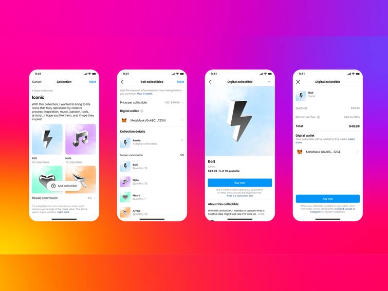 NFT On Instagram: Meta To Test Ways To Let Users Buy And Sell Tokens NFTs On Instagram: Meta To Test Ways To Let Users Buy And Sell Tokens