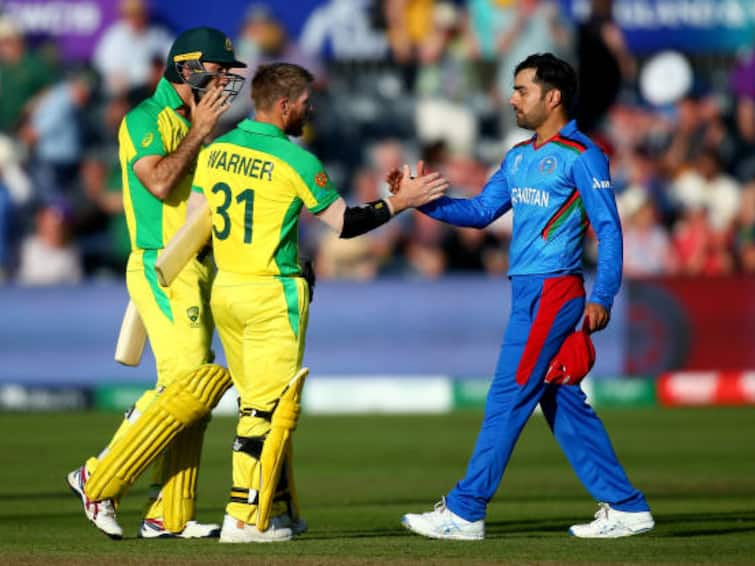 T20 World Cup 2022 Australia vs Afghanistan Highlights Controversy Naveen-ul-Haq 5 balls 4th over AFG vs AUS Highlights