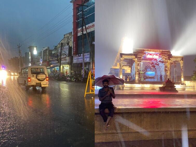 Thanjaur crops have been drowned in flood due to heavy rain TNN தஞ்சையில் வெளுத்தெடுத்த மழை... சம்பா, தாளடி பயிர்கள் மூழ்கியதால் விவசாயிகள் வேதனை!