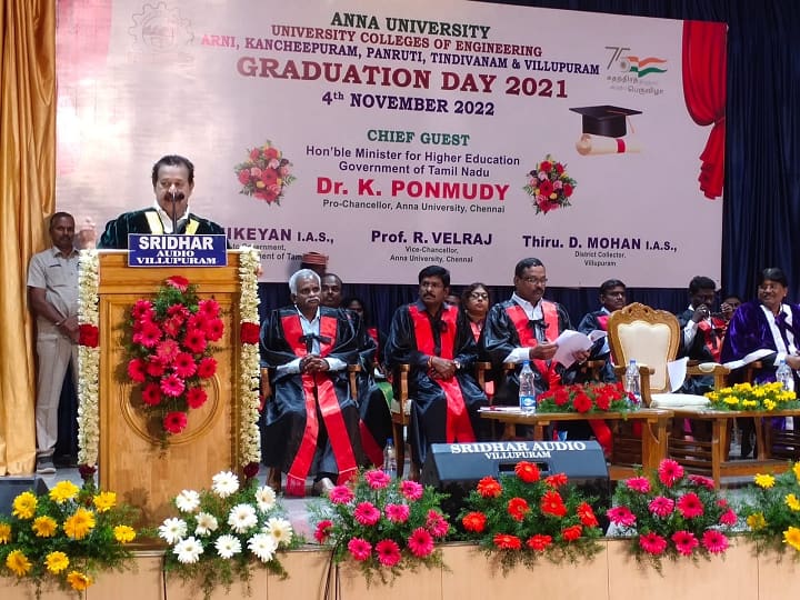 Minister Ponmudi: 'திராவிட ஆட்சி இல்லை என்றால் எப்போதோ தமிழை அழித்திருப்பார்கள்'- அமைச்சர் பொன்முடி பேச்சு If there was no Dravidian rule, they would have destroyed Tamil at some point: Minister Ponmudi Minister Ponmudi: 'திராவிட ஆட்சி இல்லை என்றால் எப்போதோ தமிழை அழித்திருப்பார்கள்'- அமைச்சர் பொன்முடி பேச்சு