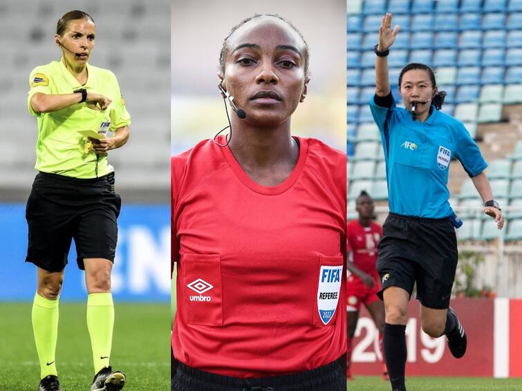 FIFA World Cup 2022 will feature six female referees for the first time in a major international game FIFA World Cup 2022: ஃபிபா உலகக் கோப்பையில் அதிரடியாக களமிறங்கும் ஆறு பெண் நடுவர்கள்.. சர்வதேச அளவில் இது முதல்முறை!