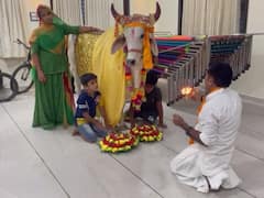 जालौर: एक करोड़ के बंगले में रहती हैं गौमाता 'राधा', शुद्ध देसी घी में मिलता है खाना, 4 लोग करते हैं देखभाल